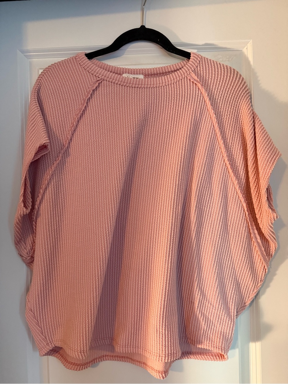 Pink short sleeve top